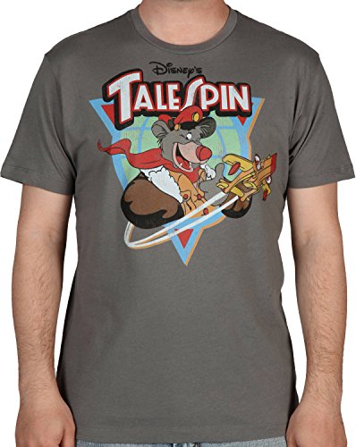 Mighty Fine Men's TaleSpin Shirt Charcoal