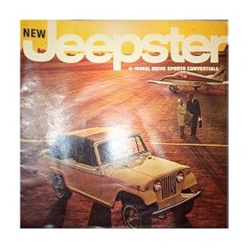 1967 JEEP JEEPSTER Sales Brochure Literature Book