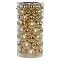 69 Ct Glass Ornament Tub - Gold