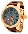 Adee Kaye AK7220-MRG Grey Men's Oversized Chronograph