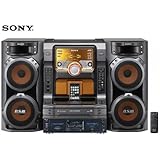 Sony LBTZX66i 560 Watts Muteki Hi-Fi Audio Stereo Shelf System with Sony TCWE475B Dual Cassette Player / Recorder , iPod Docking Station, 5-disc CD Changer, Game SyncTM Mixing, And 3 Way Bass Reflex Speakers with Dual 6.75 Woofers