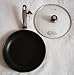 CASA SUPER STRONG 28CM NON STICK CARBON STEEL SAUTE / FRYING PAN WITH LID