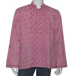 Shirts from India - Mens Casual Cotton Kurta Chest 38 inches inches (gck174a)