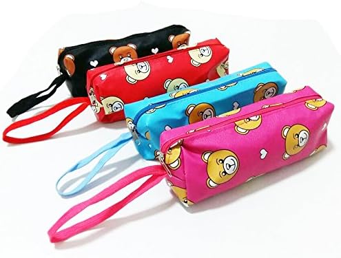 Hidream Cubs Canvas Pen Bag Pencil Case Multifunctional (Set of 4)