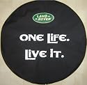 Land Rover Discovery One Life. Live it. Spare Tire Cover