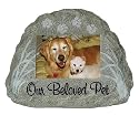Red Carpet Studios Garden Stone Memorial, 12-1/2-Inch by 9-Inch, Our Beloved Pet