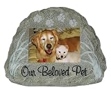 pet marker stones-Red Carpet Studios Garden Stone Memorial, 12-1/2-Inch by 9-Inch, Our Beloved Pet