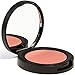 Blush Pressed Blusher Face Powder Makeup with Mirror Case - All Natural, 75% Organic, Gluten Free, Vegan - No Toxic Chemicals, Non Irritating - Muted Rose Red Color - Dusty Rose