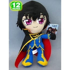 Code Geass: Lelouch as Zero 12-inch Plush