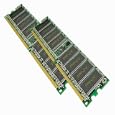 PNY OPTIMA 2GB (2x1GB) Dual Channel Kit DDR 400 MHz PC3200 Desktop DIMM Memory Modules MD2048KD1-400