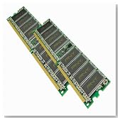 PNY OPTIMA 2GB (2x1GB) Dual Channel Kit DDR 400 MHz PC3200 Desktop DIMM Memory Modules MD2048KD1-400