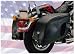 All American Rider Futura 2000 Riveted Extra Extra Large Detachable Saddlebags With Pocket Black 26"x7"x12.5"