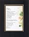 Touching and Heartfelt Poem for Extended Family Members - To Sister and Her Husband Poem on 11 x 14 inches Double Beveled Matting
