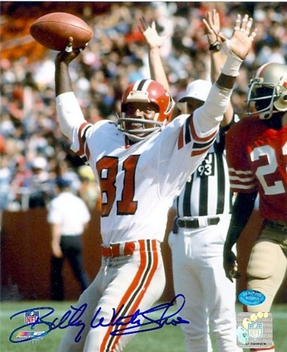Billy Johnson Autographed/Hand Signed 8x10 Photo (Atlanta Falcons) Billy White Shoes Johnson