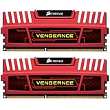 Corsair Vengeance Red 16GB (2x8GB)  DDR3 1600 MHz (PC3 12800) Desktop Memory (CMZ16GX3M2A1600C10R)