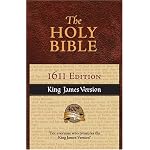 The Holy Bible King James Version: 1611 Edition book cover