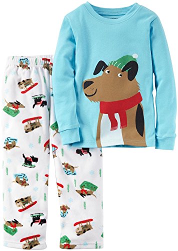 Carter's 2 Piece Snow Dog PJ Set