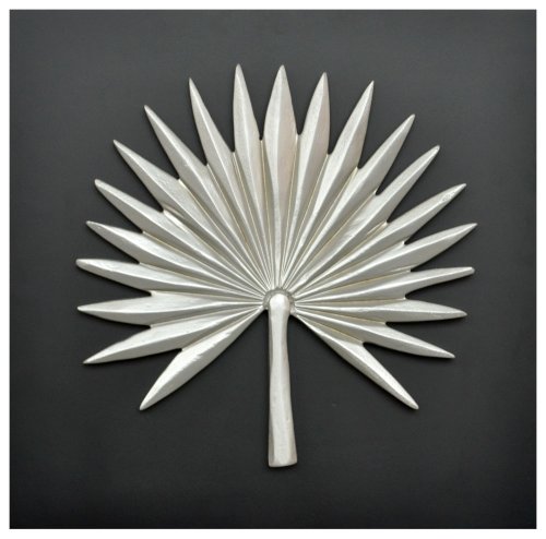 s`home elt8063 VAMP 3D Relief Bild mit Tiefe, 38 x 38 cm, silberfarben