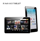 New 9" Zeepad9XN GOOGLE ANDROID 4.0 ICS, Allwinner A13 Cortex A8 Multi-Touch Capacitive Touch Screen, 8GB Capacity,BUILT WIFI CAMERA G- Sensor Supports USB 3G, Skype Video Calling &Netflix Movies