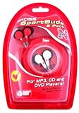 Nebraska Cornhuskers SportBud Headphone 2-Pack with Wind-Up Case