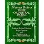 Three Orchestral Works in Full Score: Academic Festival Overture, Tragic Overture and Variations on a Theme by Joseph Haydn