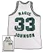 Magic Johnson Signed Authentic Michigan State Jersey