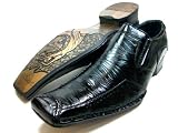 Mens Black Delli Aldo Loafer Dress Casual Shoes Styled in Italy