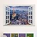 Sweet Jojo Designs Pink, Black and White Paris French Eiffel Tower Wall Hanging Accessories