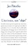 L'�crivain, son "objet"