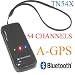 Electronics : Ecom North 54 Channels Mini GPS / A-GPS Bluetooth Receiver TN54X for PDA/Pocket PC, SmartPhone, Laptop
