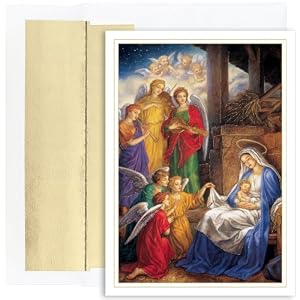 Madonna Religious Christmas Cards -
