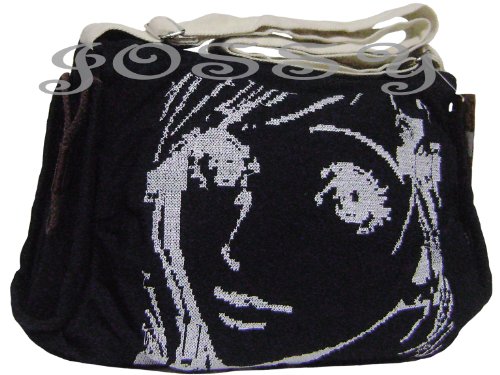 Girls Shoulder Casual Tote Bag Black