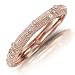 18 Kt Rose Gold Diamond Bangle