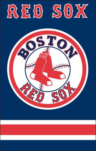 Boston Red Sox MLB Applique Banner Flag (44x28)