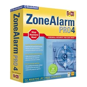 Click here to buy Zone Alarm Pro 4 by Broderbund.
