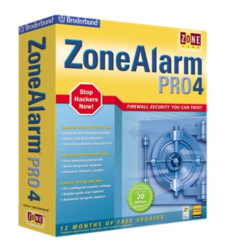 Software: Zone Alarm Pro 4