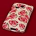 LG Lucky Case, MPERO SNAPZ Series Two Piece Rubberized Textured Non Slip Polycarbonate Durable Hard Snap-On Case for Lucky [Perfect Fit & Precise Port Cut Outs] - Vintage Red Roses