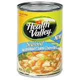 Health Valley Seafood  Manhattan Clam Chowder, 15-Ounce Units (Pack of 12)