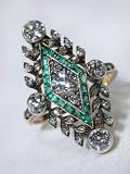 Quintessentially Art Deco - Diamond & Emeralds