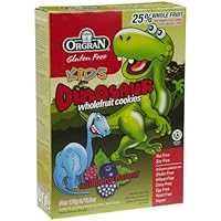 Orgran Dinosaur Wholefruit Cookies, Wildbery Flavour, 6.2-Ounce Boxes (Pack of 8)