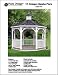 Classic Gazebo Project Plans -Design #10012 Classic Gazebo Project Plans -Design #10012