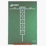 Chalk Dartboard Scoreboard Set of 12