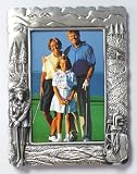 3&frac12;&times;5 Lady Golfer