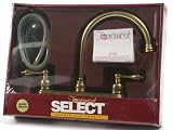 2 Handle Vintage Style 8" Kitchen Faucet - Solid Brass