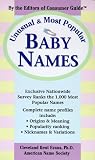 Unusual & Most Popular Baby Names