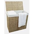 Gro�e Truhe / W�schekorb Seegras "TOP" Natur 64cm
