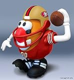 NFL Sports Spuds San Francisco 49ers Mr. Potato Head