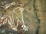 Namarrgon, the Lightning Man, One of Supernatural Ancestors Depicted at Aboriginal Rock Art Site Photographic Poster Print by Robert Francis, 30x40