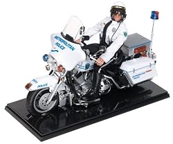 G I Joe Electra Glide Harley-Davidson Motorcycle with Exclusive12" G I Joe Police Officer