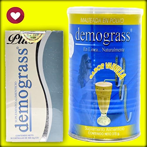 Demograss Plus + Demograss Shake Vainilla Lose Weight Pack